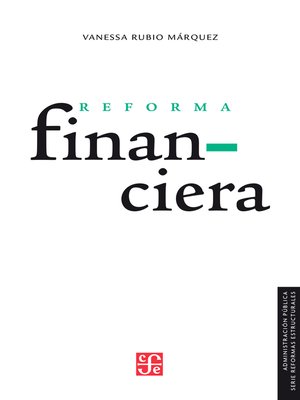 cover image of Reforma financiera